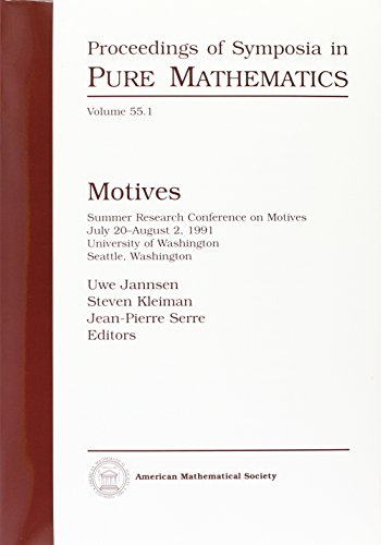 9780821827970: Motives: Part 1: Pt. 1 (Proceedings of Symposia in Pure Mathematics) (Proceedings of Symposia in Pure Mathematics (Z))