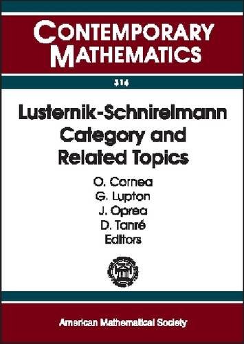 Stock image for Lusternik - Schnirelmann Category and Related Topics 2001 AMS-IMS-SIAM Joint Summer Reserch Conferenece on Lusternik-Schnirelmann Category in the New Millennium for sale by Crossroad Books