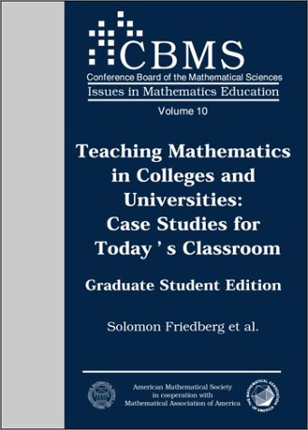 Stock image for Teaching Mathematics in Colleges and Universities: Case Studies for Today's Classroom for sale by Revaluation Books