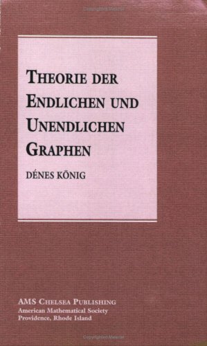 Imagen de archivo de Theorie der Endlichen und Unendlichen Graphen. Kombinatorische Topologie der Streckenkomplexe a la venta por Zubal-Books, Since 1961