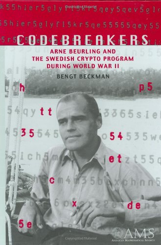 9780821828892: Codebreakers: Arne Beurling and the Swedish Crypto Program During World War II