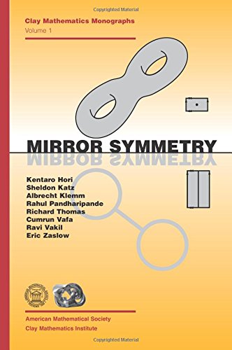 Beispielbild fr Mirror Symmetry (Clay Mathematics Monographs, V. 1) (Clay Mathematics Monographs, 1) zum Verkauf von BooksRun
