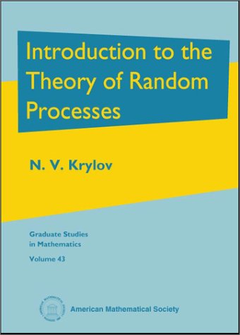 Imagen de archivo de Introduction to the Theory of Random Processes (Graduate Studies in Mathematics) a la venta por HPB-Red