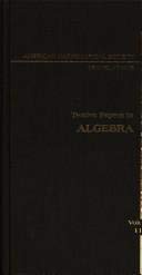 Stock image for Twelve Papers in Algebra: Volume 119 for sale by Book Bear