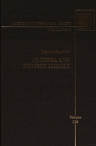 Imagen de archivo de Thirteen Papers in Algebra and Number Theory (American Mathematical Society Translations Series 2) a la venta por Zubal-Books, Since 1961