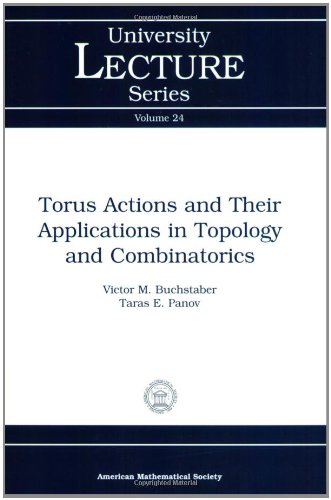 Imagen de archivo de Torus Actions and Their Applications in Topology and Combinatorics a la venta por dsmbooks