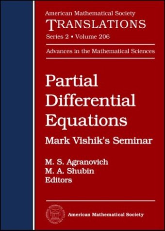 9780821833032: Partial Differential Equations: Mark Vishik's Seminar (206)