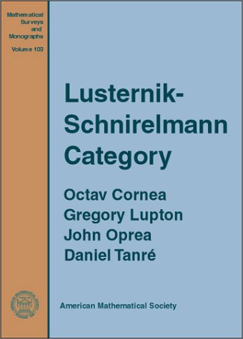 Imagen de archivo de Lusternik-Schnirelmann Category a la venta por Revaluation Books