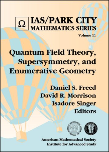 Stock image for Quantum Field Theory, Supersymmetry, and Enumerative Geometry for sale by ThriftBooks-Dallas