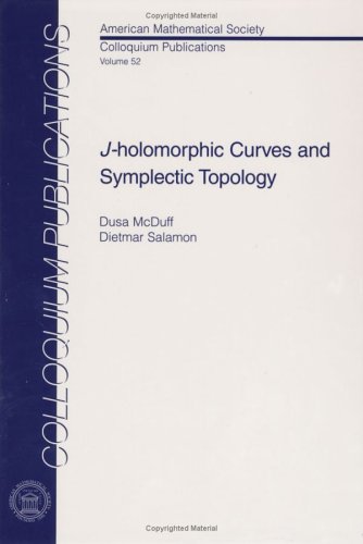 9780821834855: J-Holomorphic Curves and Symplectic Topology