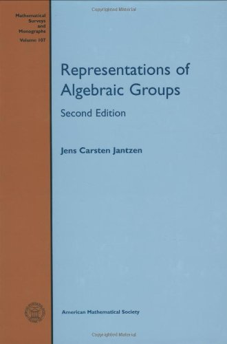 Representations of Algebraic Groups (Mathematical Surveys & Monographs) (9780821835272) by Jantzen, Jens Carsten