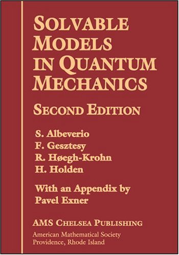 9780821836248: Solvable Models in Quantum Mechanics (AMS Chelsea Publishing)