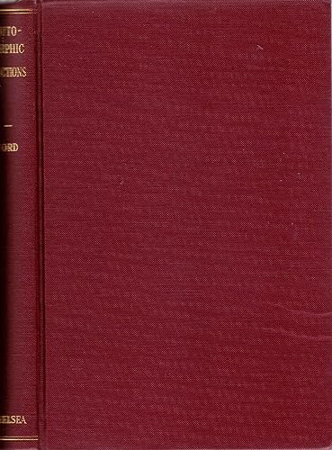 9780821837412: Automorphic Functions (AMS Chelsea Publishing)