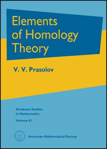 Stock image for Elements of Homology Theory (Graduate Studies in Mathematics, 81) for sale by GF Books, Inc.