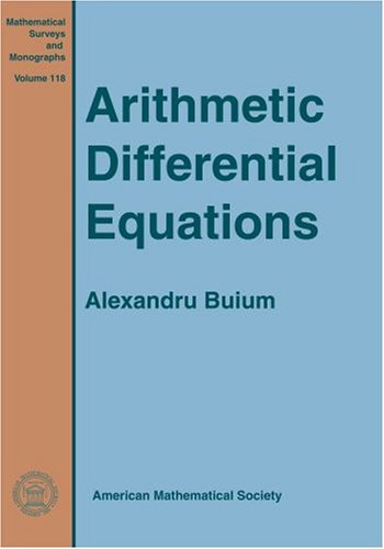 Arithmetic Differential Equations (Hardback) - Alexandru Buium