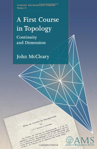 9780821838846: A First Course in Topology: Continuity and Dimension (Student Mathematical Library)