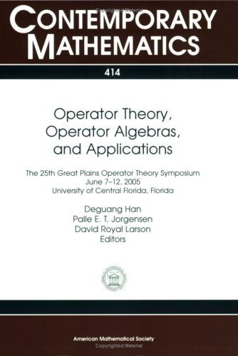 Imagen de archivo de Operator Theory, Operator Algebras, and Applications a la venta por Ammareal