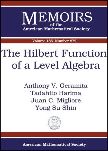 Beispielbild fr The Hilbert Function of a Level Algebra (Memoirs of the American Mathematical Society) zum Verkauf von dsmbooks