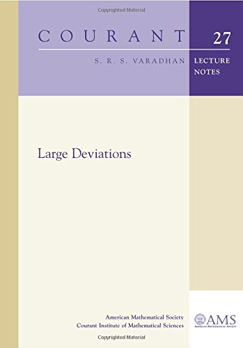 Stock image for Large Deviations (Courant Lecture Notes) for sale by WorldofBooks