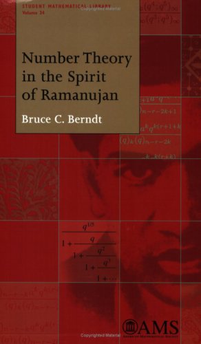 9780821841785: Number Theory in the Spirit of Ramanujan (Student Mathematical Library)