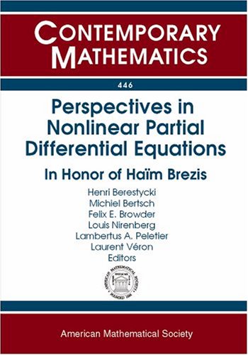 Immagine dell'editore per Perspectives in Nonlinear Partial Differential Equations: In Honor of Haim Brezis (Contemporary Mathematics) venduto da Bookmonger.Ltd