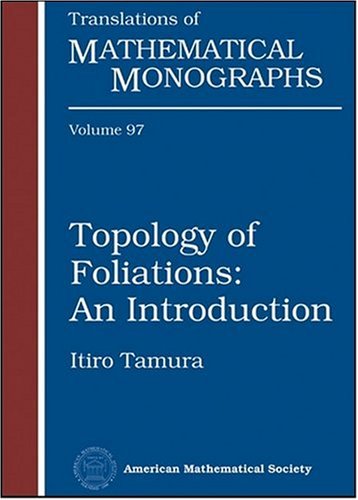9780821842003: Topology of Foliations: An Introduction (Translations of Mathematical Monographs, 97)