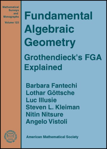 Stock image for Fundamental Algebraic Geometry: Grothendieck's FGA Explained for sale by Revaluation Books
