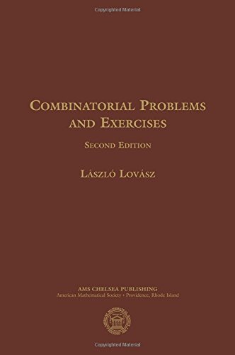 Beispielbild fr Combinatorial Problems and Exercises (AMS Chelsea Publishing) zum Verkauf von medimops