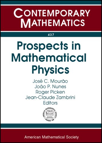 Imagen de archivo de Prospects in Mathematical Physics a la venta por Smith Family Bookstore Downtown