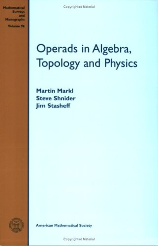 Beispielbild fr Operads in Algebra, Topology and Physics zum Verkauf von THE SAINT BOOKSTORE