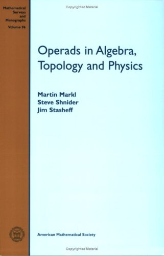 Stock image for Operads in Algebra, Topology and Physics for sale by Revaluation Books