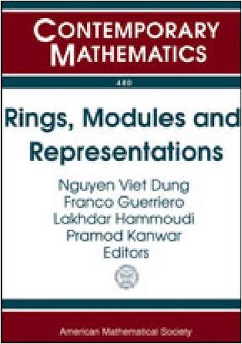 Stock image for Rings, Modules and Representations: International Conference on Rings and Things in Honor of Carl Faith and Barbara Osofsky June 15-17, 2007, Ohio . Zanesville, Oh (Contemporary Mathematics 480) for sale by Zubal-Books, Since 1961