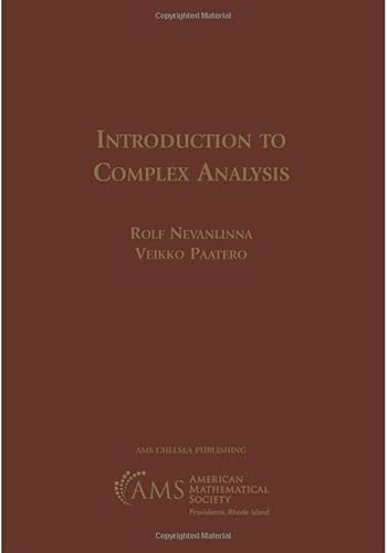 9780821843994: Introduction to Complex Analysis