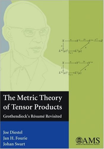9780821844403: The Metric Theory of Tensor Products: Grothendieck's Resume Revisited