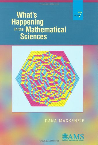 Stock image for What's Happening in the Mathematical Sciences Vol. 7. for sale by ThriftBooks-Atlanta