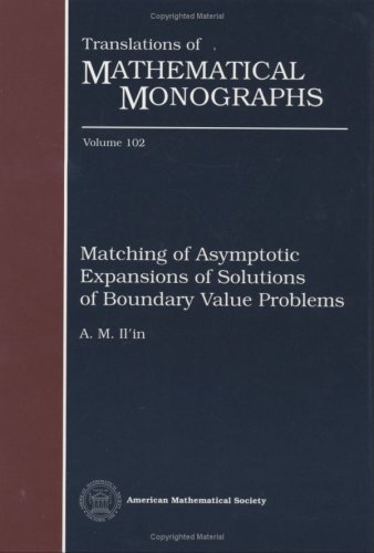 9780821845615: Matching of Asymptotic Expansions of Solutions of Boundary Value Problems (Translations of Mathematical Monographs)