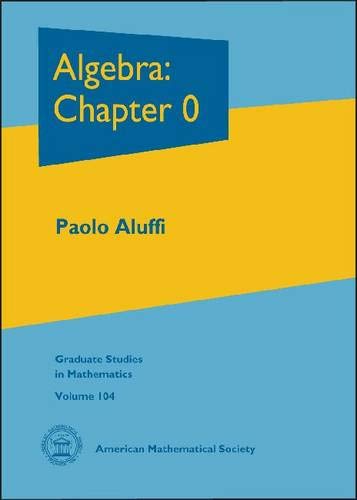 9780821847817: Algebra: Chapter 0