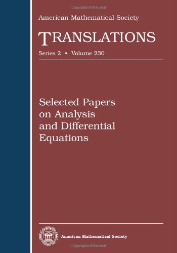 9780821848814: Selected Papers on Analysis and Differential Equations (American Mathematical Society Translations)