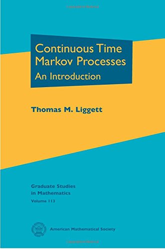 Stock image for Continuous Time Markov Processes: An Introduction (Graduate Studies in Mathematics, 113) for sale by GF Books, Inc.