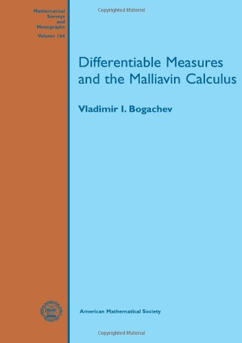 Imagen de archivo de Differentiable Measures and the Malliavin Calculus a la venta por THE SAINT BOOKSTORE