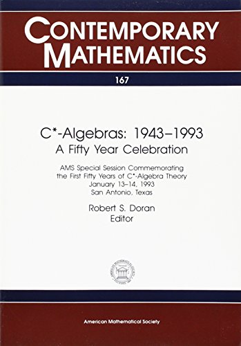 Beispielbild fr C-algebras 1943-1993: A Fifty Year Celebration : Special Session : Papers (Contemporary Mathematics) zum Verkauf von Buchpark