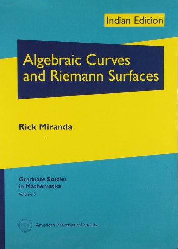 9780821852187: Algebraic Curves and Riemann Surfaces