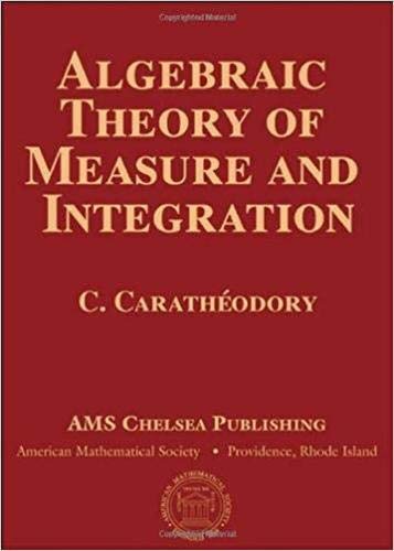 Imagen de archivo de Algebraic Theory of Measure and Integration: Second English Edition a la venta por GF Books, Inc.