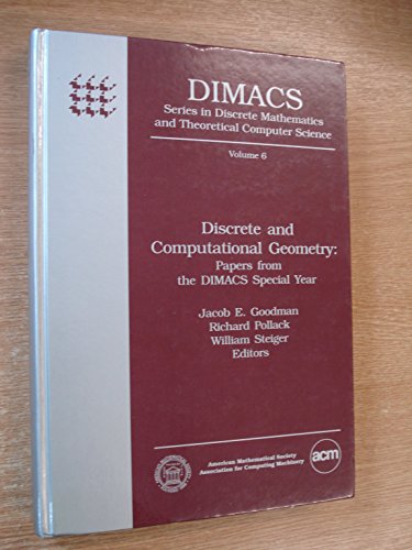 Stock image for Discrete and Computational Geometry: Papers from the DIMACS Special Year for sale by Chequamegon Books