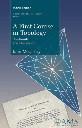 9780821868935: First Course In Topology, A