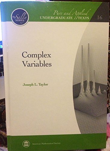 9780821869017: Complex Variables (Pure and Applied Undergraduate Texts)