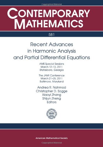 Recent Advances in Harmonic Analysis & Partial Differential Equations