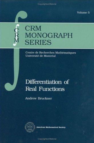 Stock image for Differentiation of Real Functions for sale by ThriftBooks-Dallas