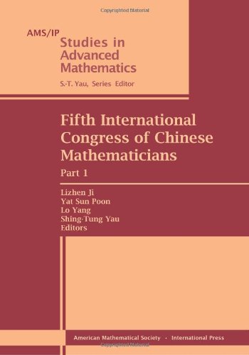 9780821875865: Fifth International Congress of Chinese Mathematicians (Ams/Ip Studies in Advanced Mathematics, 51)