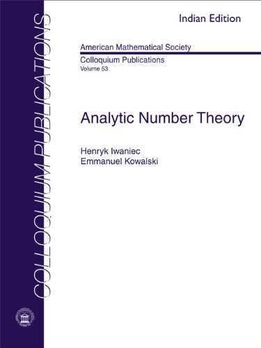 9780821887103: ANALYTIC NUMBER THEORY